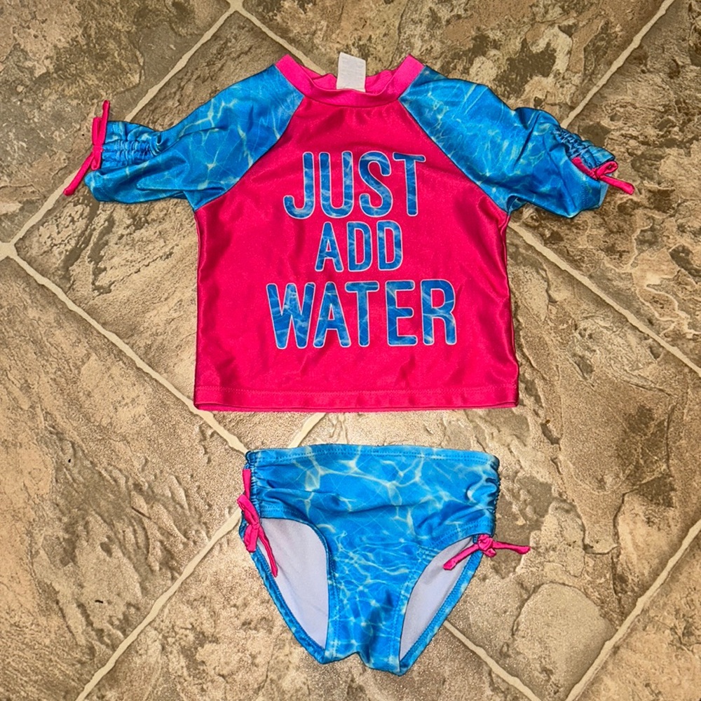 Just Add Water 💦 Girls 👧 Long Sleeve Bikini 👙